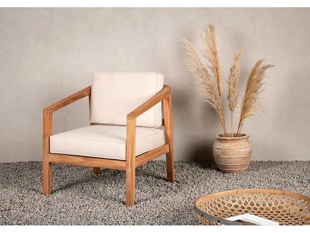 Cushio Tuinkussen Voor Stoel Roomkleurig.-Vente-unique Hot