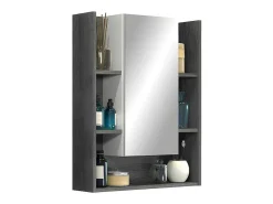 Daily Spiegelkast 1 Deur, 5 Planken, Wit.-Vente-unique Discount