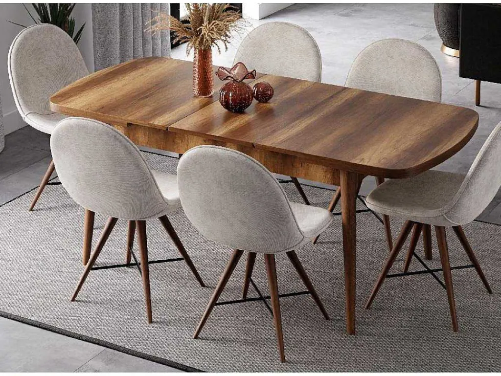 Dalila Tafel, Walnoot, 178X80X72 Cm,-EPIKASA Clearance