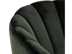 Dano Fauteuil Lounge Fauteuil Groen, Messing.-Vente-unique Discount