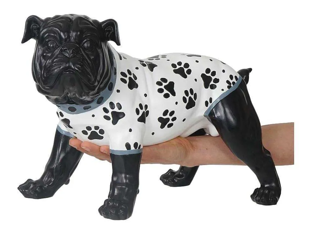 Decoratief Buldog Beeldje-Vente-unique Clearance