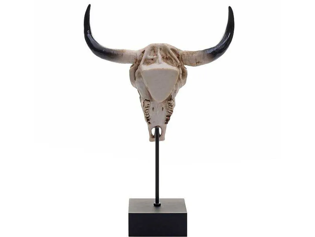 Decoratief Staand Figuur Koeienschedel Mcw-D30-Vente-unique