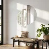 Decoratieve Halfcirkel Wandspiegel 1/2 O60-Vente-unique Best