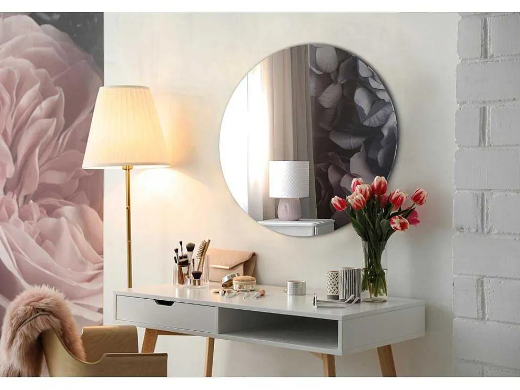 Decoratieve Ronde Spiegel Premium O90-Vente-unique Discount