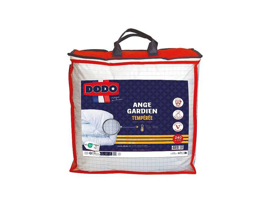 Dekbed Totale Bescherming Tegen Huismijt - 220 X 240 Cm - Vezels Volupt'Air® Ange Gardien-DODO Discount