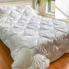 Dekbedovertrek Van Perkaal Katoen - 91 Draden/Cm - 220 X 240 Cm - 400 G/M - Wit - Auxence-Palacio Discount