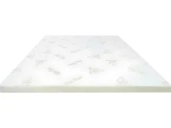 Dekmatras Luxe Met Vormgeheugen Aloe Vera Van - 140 X 190 Cm-NATUREA Online