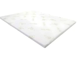 Dekmatras Luxe Met Vormgeheugen Aloe Vera Van - 160 X 200 Cm-NATUREA