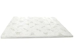 Dekmatras Met Vormgeheugenschuim Aloe Vera Van - 140 X 190 Cm-NATUREA Best