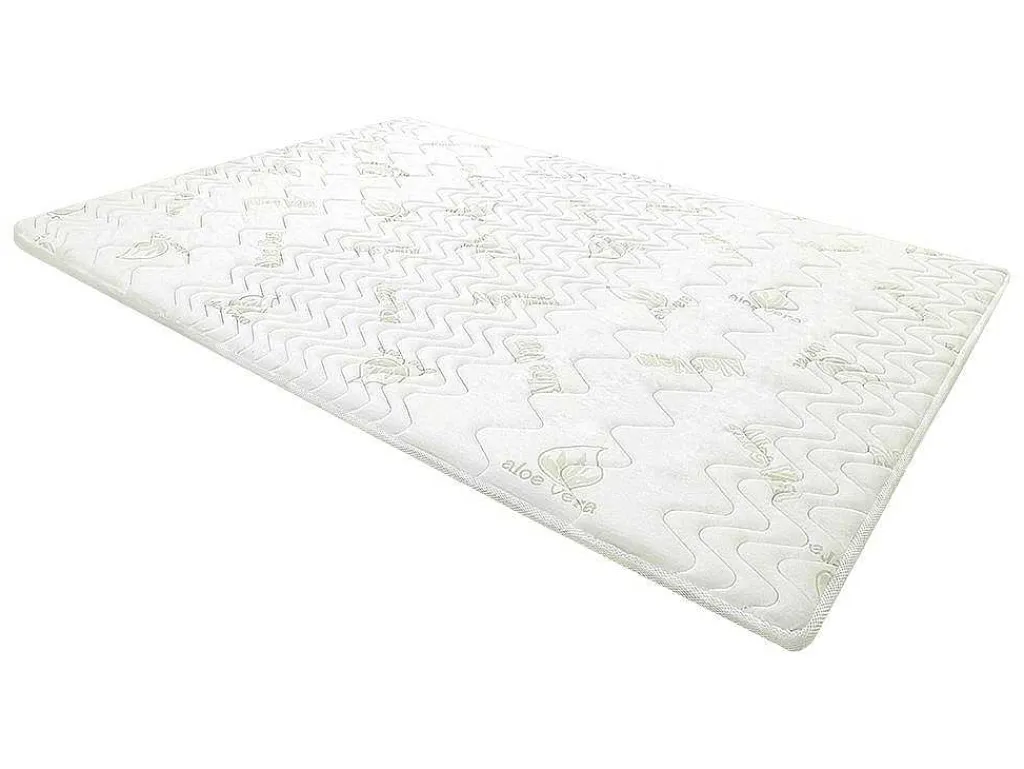 Dekmatras Met Vormgeheugenschuim Aloe Vera Van - 140 X 190 Cm-NATUREA Best