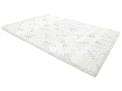 Dekmatras Met Vormgeheugenschuim Aloe Vera Van - 160 X 200 Cm-NATUREA Online