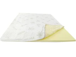 Dekmatras Met Vormgeheugenschuim Aloe Vera Van - 160 X 200 Cm-NATUREA Online
