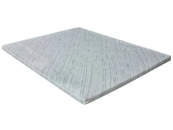 Dekmatras Van Bamboe En Vormgeheugen Van - 80X200 Cm-NATUREA Best