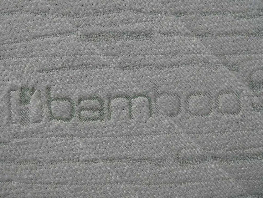Dekmatras Van Bamboe En Vormgeheugen Van - 140X190 Cm-NATUREA Clearance