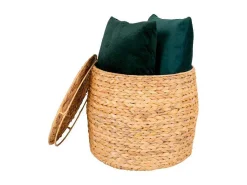 Delia Bijzettafel O43Cm Met Opslag Naturel.-House Nordic Clearance