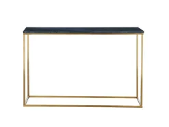 Design Sidetable Aretha - Marmer En Metaal - Zwart En Goudkleurig - Van-PASCAL MORABITO Hot
