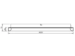 Design-Plafondlamp Met Variabele Ledverlichting - Aluminium En Metaal - D65 - Goudkleurig - Granby-OZAIA Hot