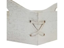 Dienblad Mcw-C50 Shabby Look (Set Van 3), Wit, Shabby-Vente-unique New