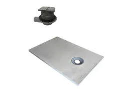 Douchebak Klaar Om Te Betegelen Delos Sifon Inbegrepen - 1400 X 900 X 40 Mm - Snijdbaar-Shower & Design Online