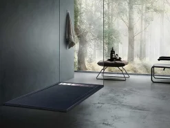 Douchebak Lyros Inclusief Sifon - 1200 X 900 X 40 Mm - Antraciet-Shower & Design Sale