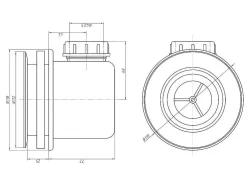 Douchebak Lyros Inclusief Sifon - 1600 X 800 X 40 Mm - Zwart-Shower & Design Outlet