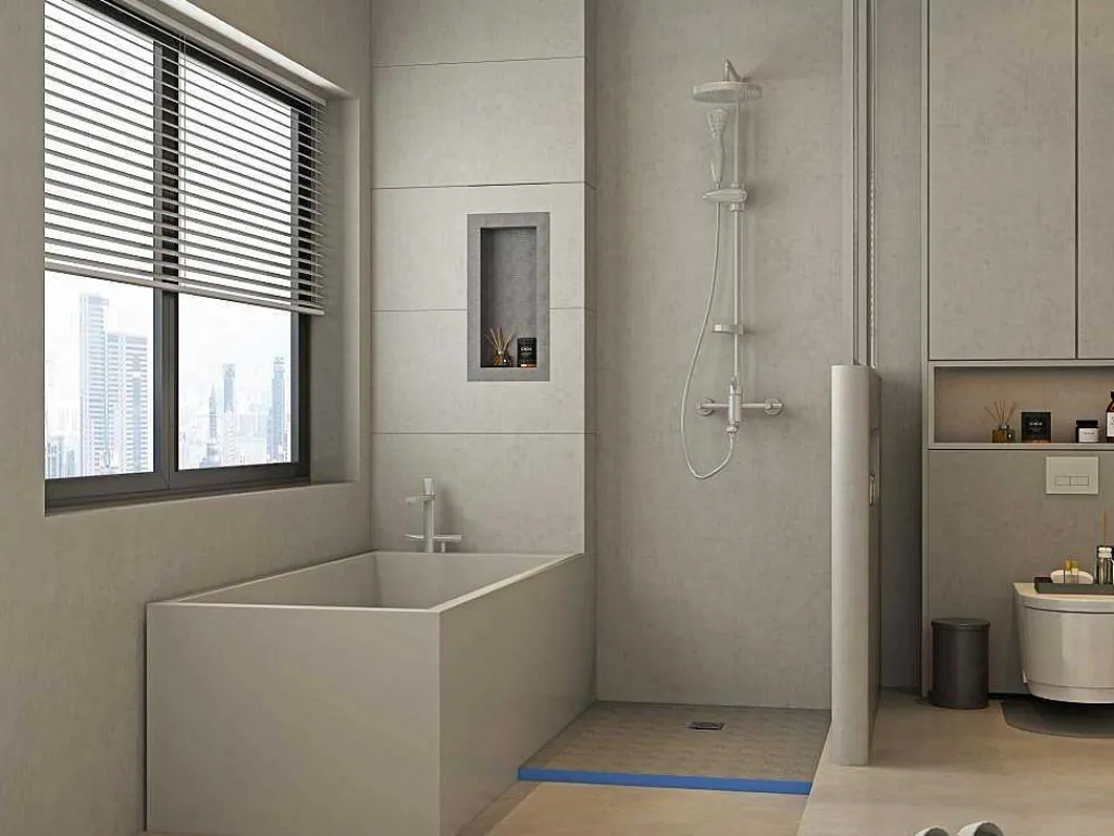 Douchebak Om Te Betegelen Delos 1200X900X40 Mm-Shower & Design Hot