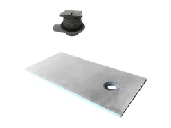 Douchebak Om Te Betegelen Delos Sifon Inbegrepen - 1800 X 900 X 40 Mm - Snijdbaar-Shower & Design New
