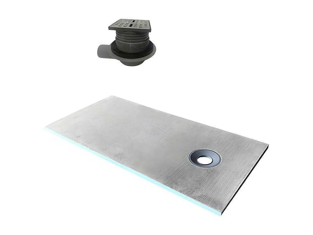 Douchebak Om Te Betegelen Delos Sifon Inbegrepen - 1800 X 900 X 40 Mm - Snijdbaar-Shower & Design New