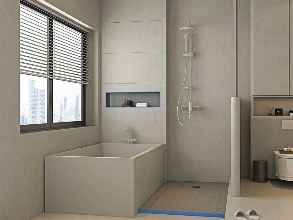 Douchebak Om Te Betegelen Delos Sifon Inbegrepen - 1800 X 900 X 40 Mm - Snijdbaar-Shower & Design New