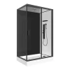 Douchecabine Massagefunctie - Omkeerbare Installatie - L110 X B80 X H215 Cm - Fomira-Shower & Design Online