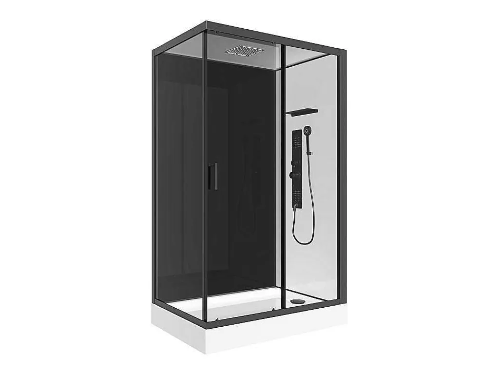 Douchecabine Massagefunctie - Omkeerbare Installatie - L110 X B80 X H215 Cm - Fomira-Shower & Design Online