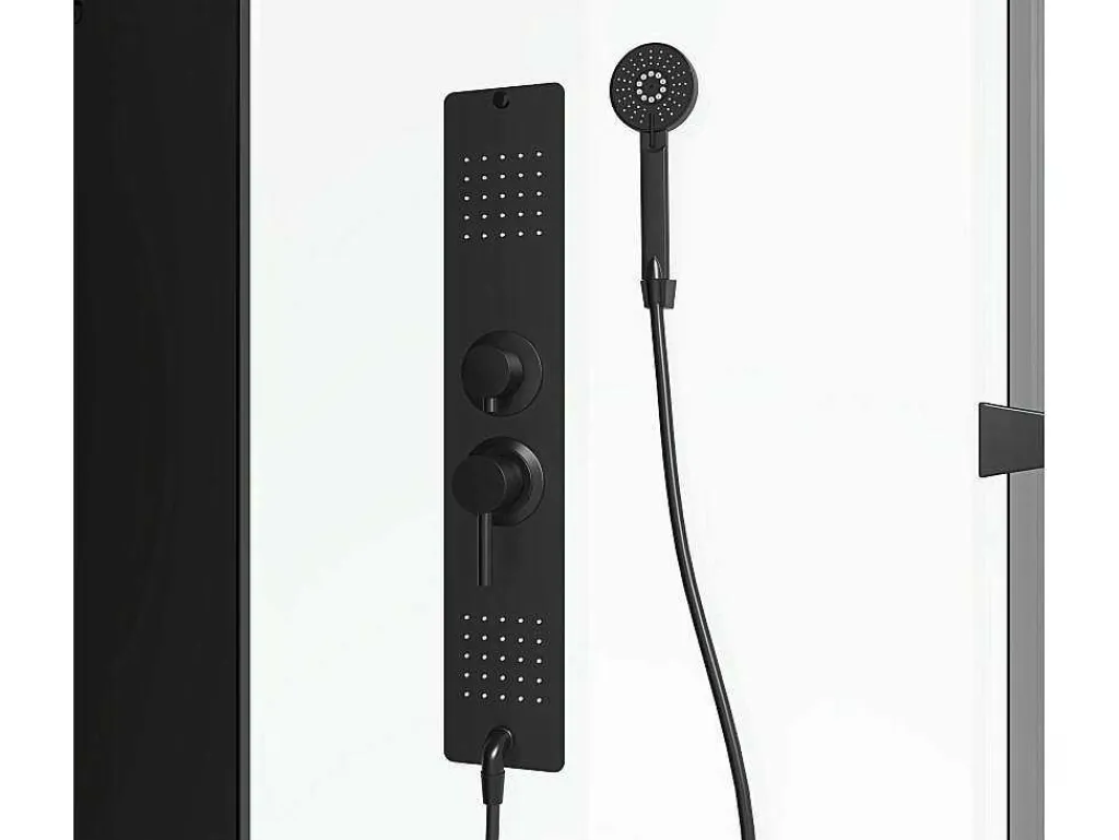 Douchecabine Massagefunctie - Omkeerbare Installatie - L110 X B80 X H215 Cm - Fomira-Shower & Design Online