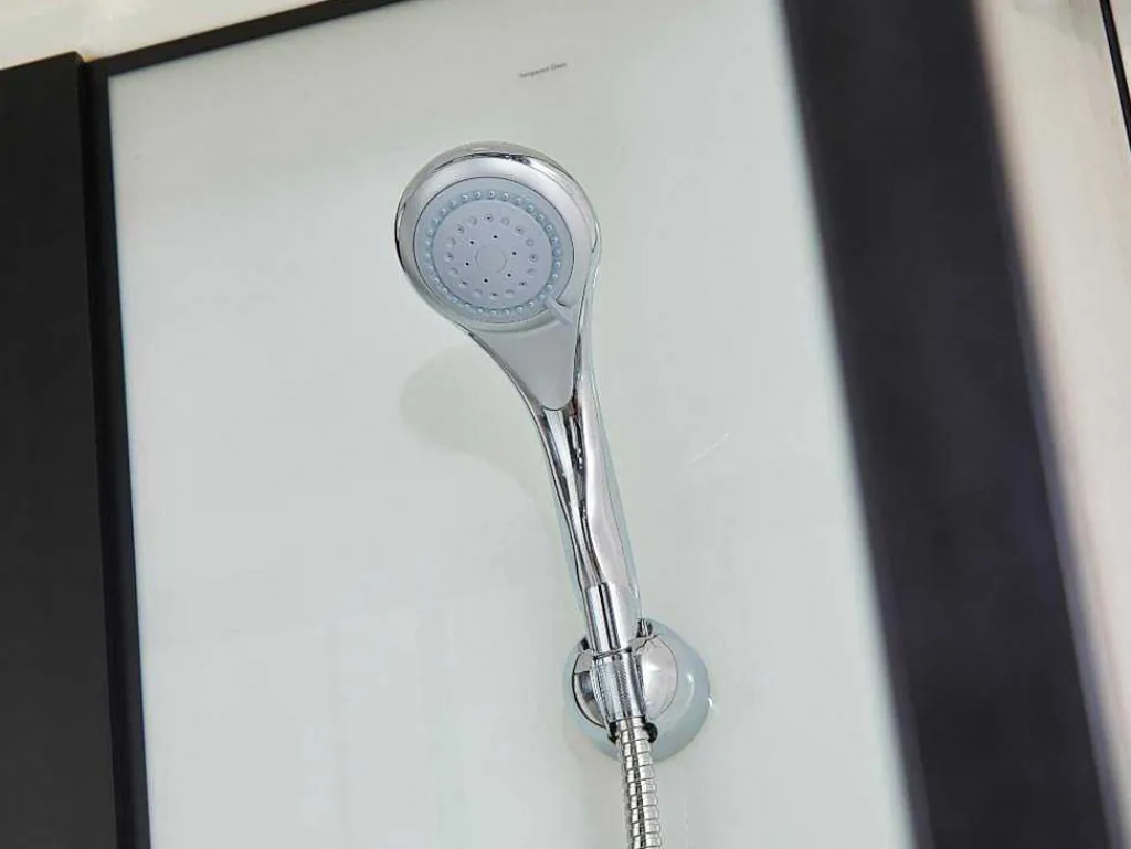 Douchecabine Met Massagestralen Primea - 2 Zones Met Massagestralen - L90 X D90 X H215 Cm - Tropische Regenfunctie En Handdouchekop-Shower & Design Best