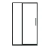 Douchedeur In Industriele Stijl - Zwart Mat - 120 X 195 Cm - Toroni-Shower & Design Outlet