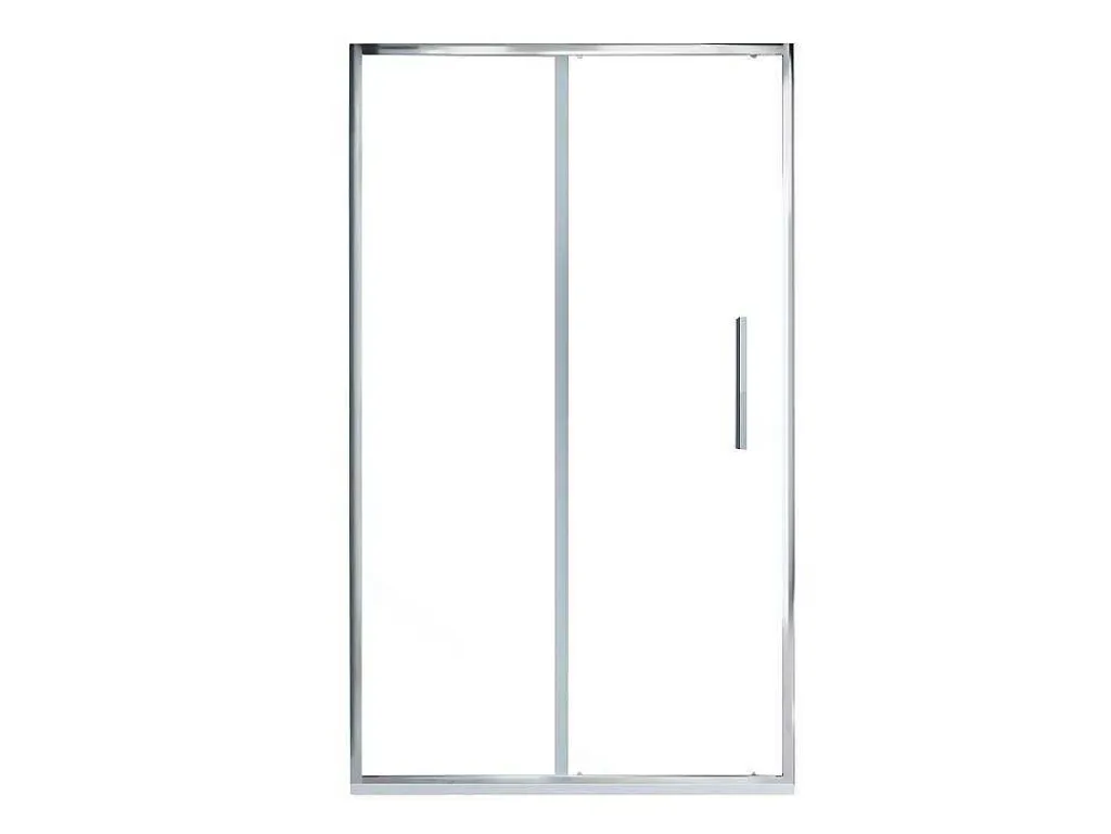 Douchedeur In Industriele Stijl - Chroom - 120 X 195 Cm - Toroni-Shower & Design Best