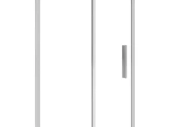 Douchedeur In Industriele Stijl - Chroom - 120 X 195 Cm - Toroni-Shower & Design Best