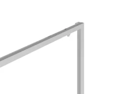 Douchedeur In Industriele Stijl - Chroom - 120 X 195 Cm - Toroni-Shower & Design Best