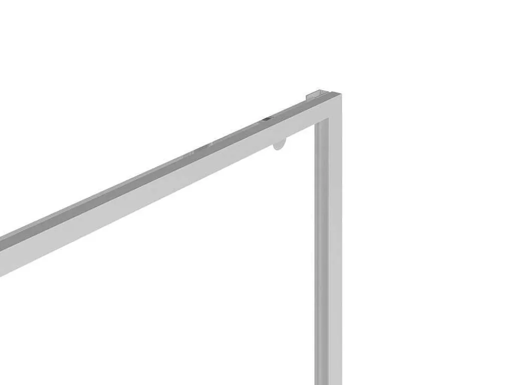 Douchedeur In Industriele Stijl - Chroom - 120 X 195 Cm - Toroni-Shower & Design Best