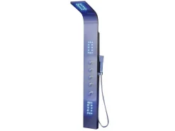 Douchekolom Felicita Met Thermostaatkraan, Balneotherapie En Led-Verlichting - 20*165 Cm-Shower & Design Best
