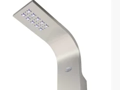 Douchekolom Felicita Met Thermostaatkraan, Balneotherapie En Led-Verlichting - 20*165 Cm-Shower & Design Best