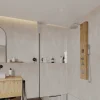 Douchekolom Met Massagestralen Solal Van Bamboe - 20 X 140Cm-Shower & Design Hot