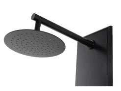 Douchekolom Met Massagestralen Jubida - Zwart - 20*130 Cm-Shower & Design New