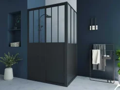 Douchescherm Met Schuifdeur - 120 X 80 X 195 Cm - Urbanik-Shower & Design New