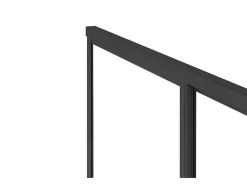 Doucheschuifdeur In Industriele Stijl - Zwart Mat - 120 X 195 Cm - Toroni-Shower & Design Best