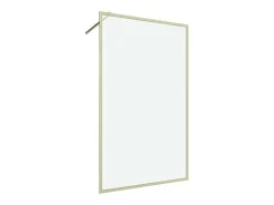 Douchewand Voor Inloopdouche 120 X 200 Cm Goudkleurig Gehard Glas Amberi-Shower & Design