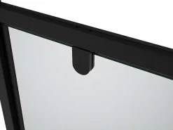 Draaibare Douchedeur Van Matzwart Metaal - Industriele Stijl - 90 X 195 Cm - Tamri-Shower & Design Hot