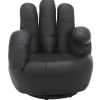 Draaiende Fauteuil Catchy Van Kunstleer - Wit-Vente-unique