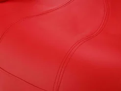 Draaiende Fauteuil Catchy Van Kunstleer - Rood-Vente-unique Hot