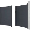 Draaipoort Van Aluminium Antraciet - L305 X 166 Cm - Nazario-EXPERTLAND Hot