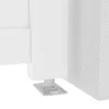 Draaipoort Van Aluminium L103 X H181 Cm Wit - Nazario-EXPERTLAND Sale